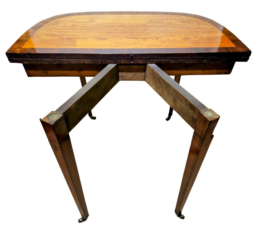18thc Satinwood Card Table View III