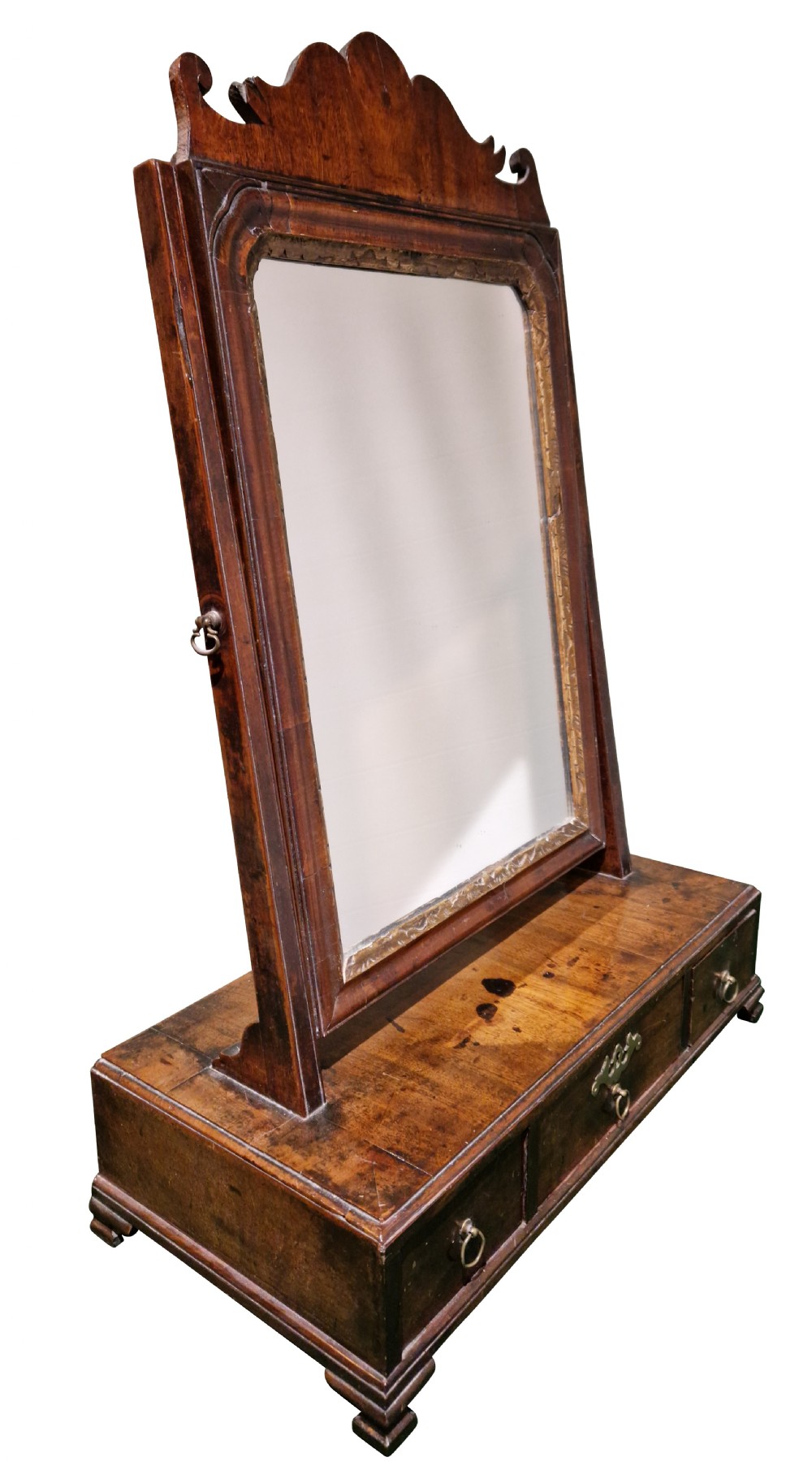George III Mahogany Toilet Mirror View V