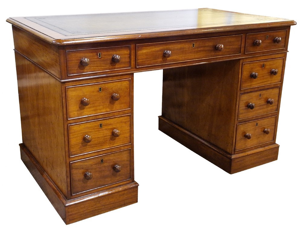Fine Quality Mahogany Pedestal Desk View II
