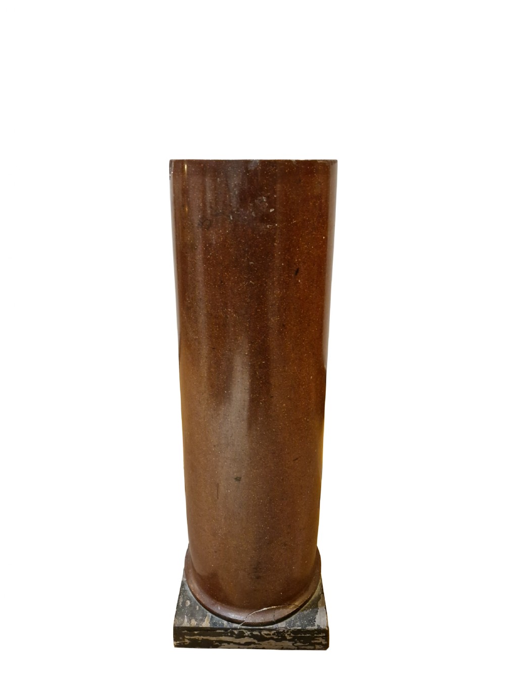 19th Century Simulated Porphyry Scagliola Column View II