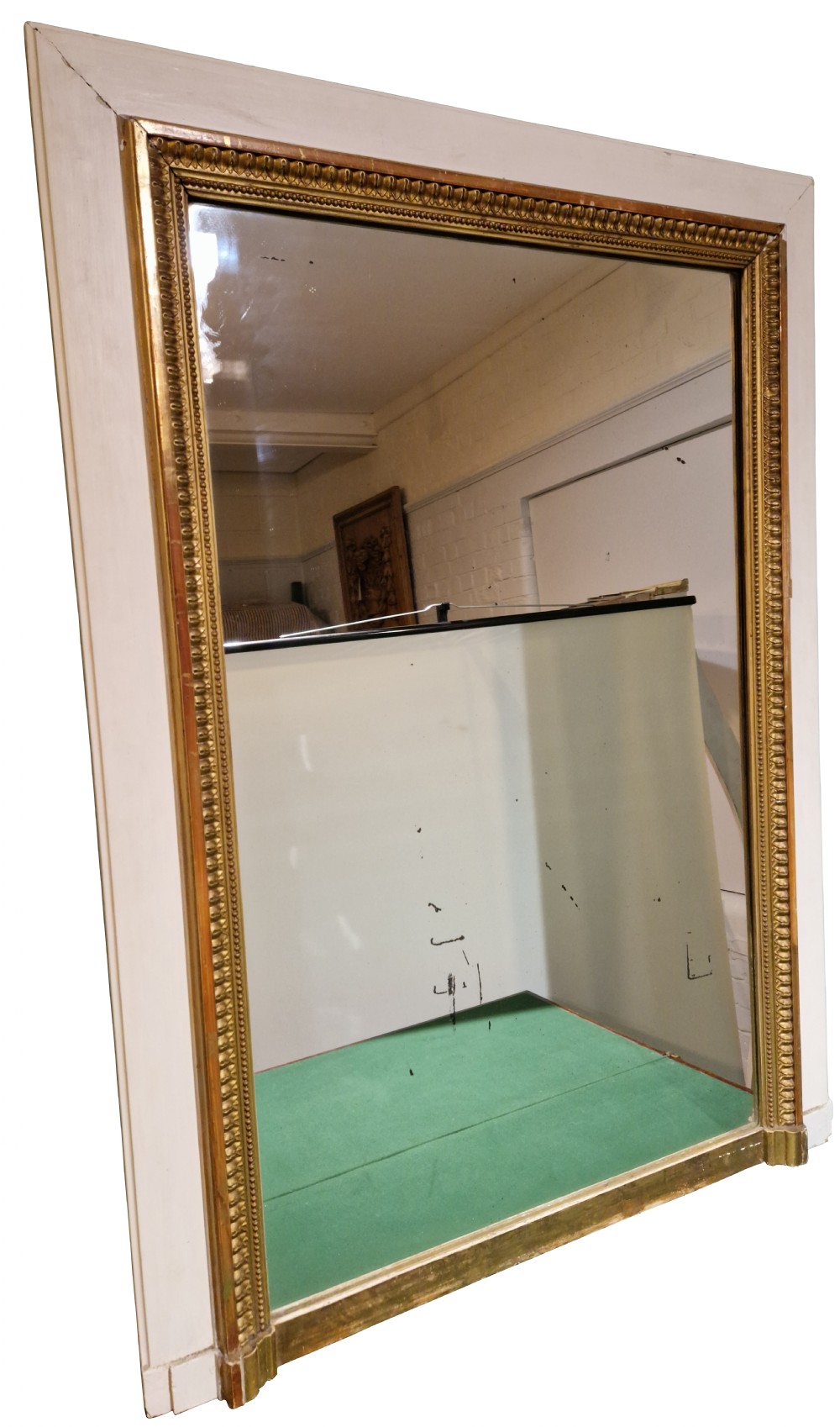 French Louis XVI Style Wall Mirror