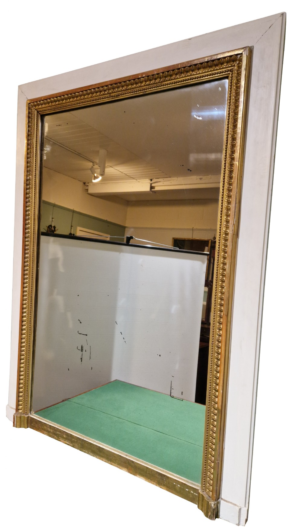 French Louis XVI Style Wall Mirror View II