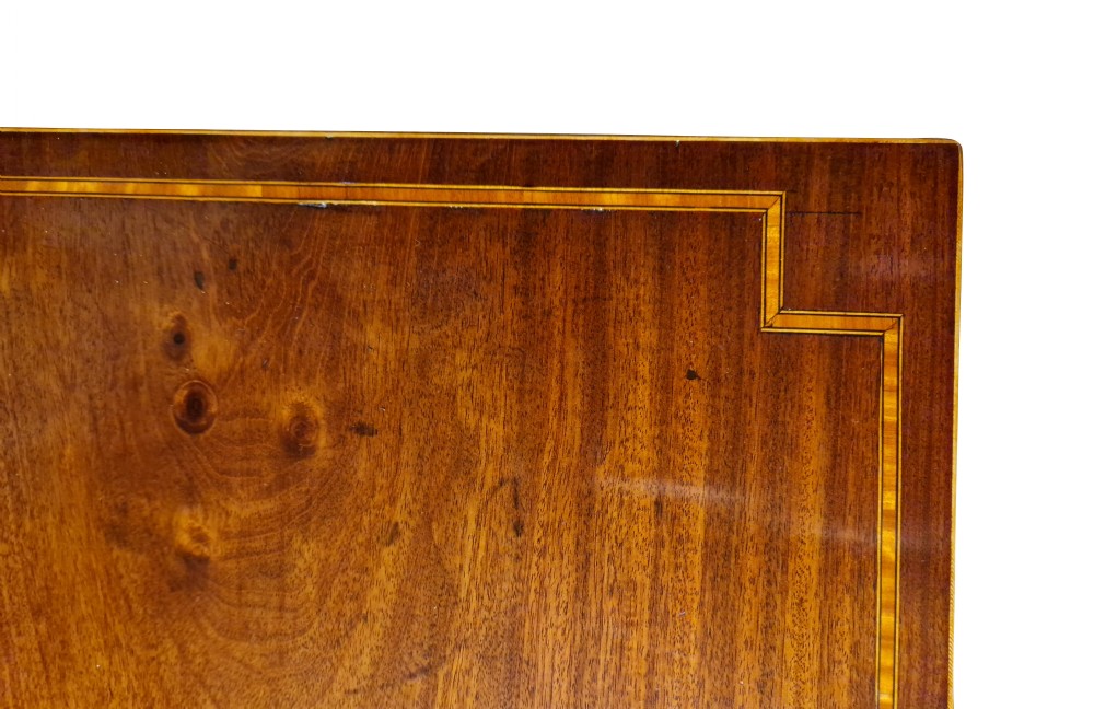 Georgian Mahogany Side Table C1810 View IV