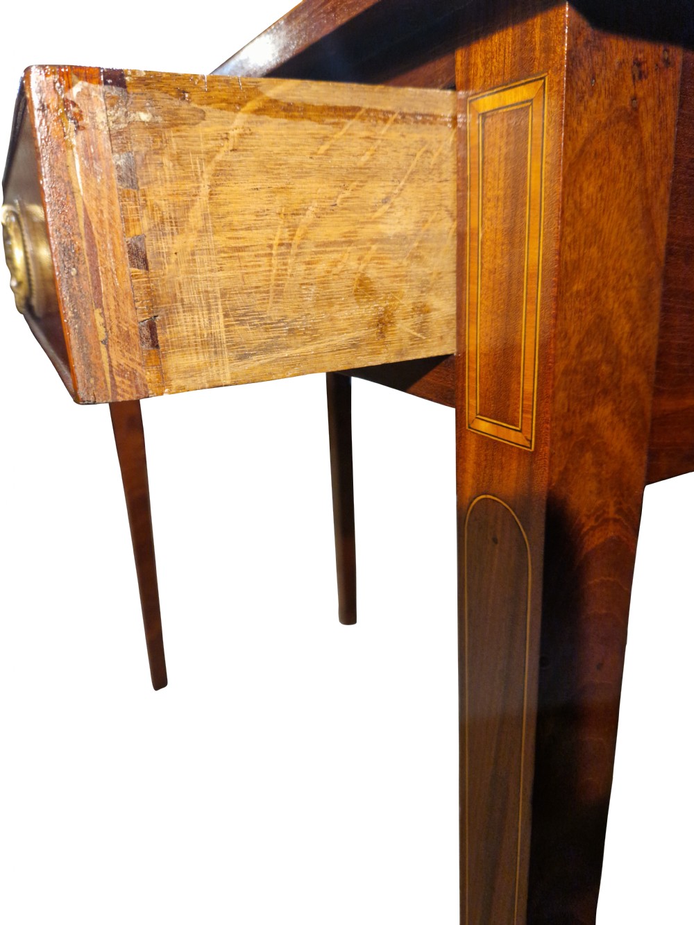Georgian Mahogany Side Table C1810 View V