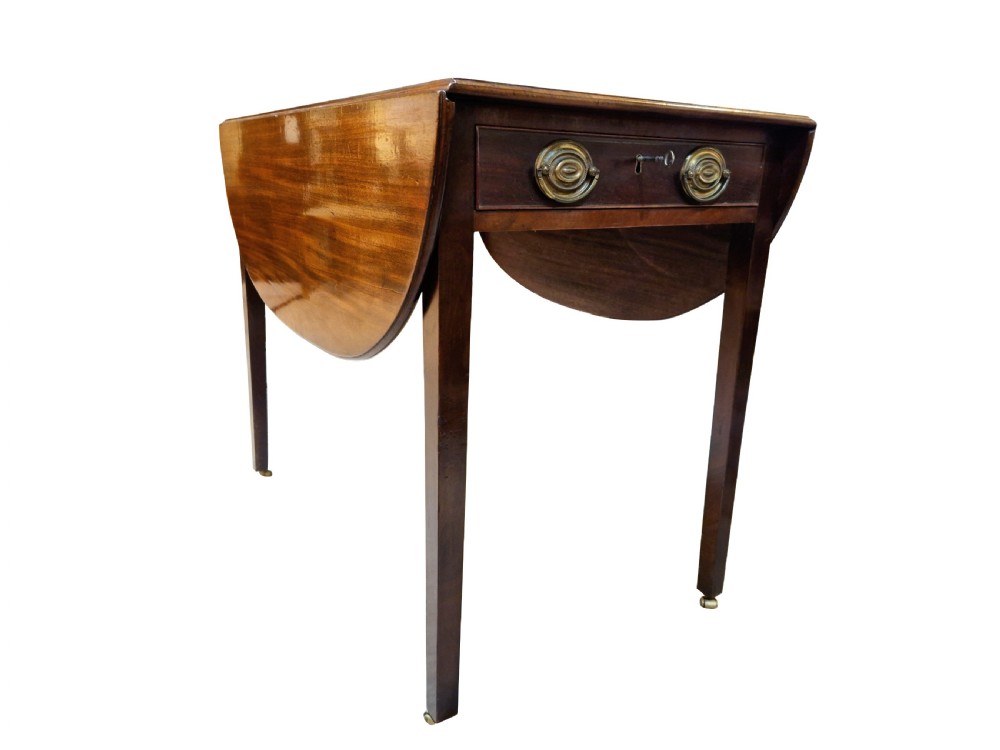 18thc Mahogany Pembroke Table View II