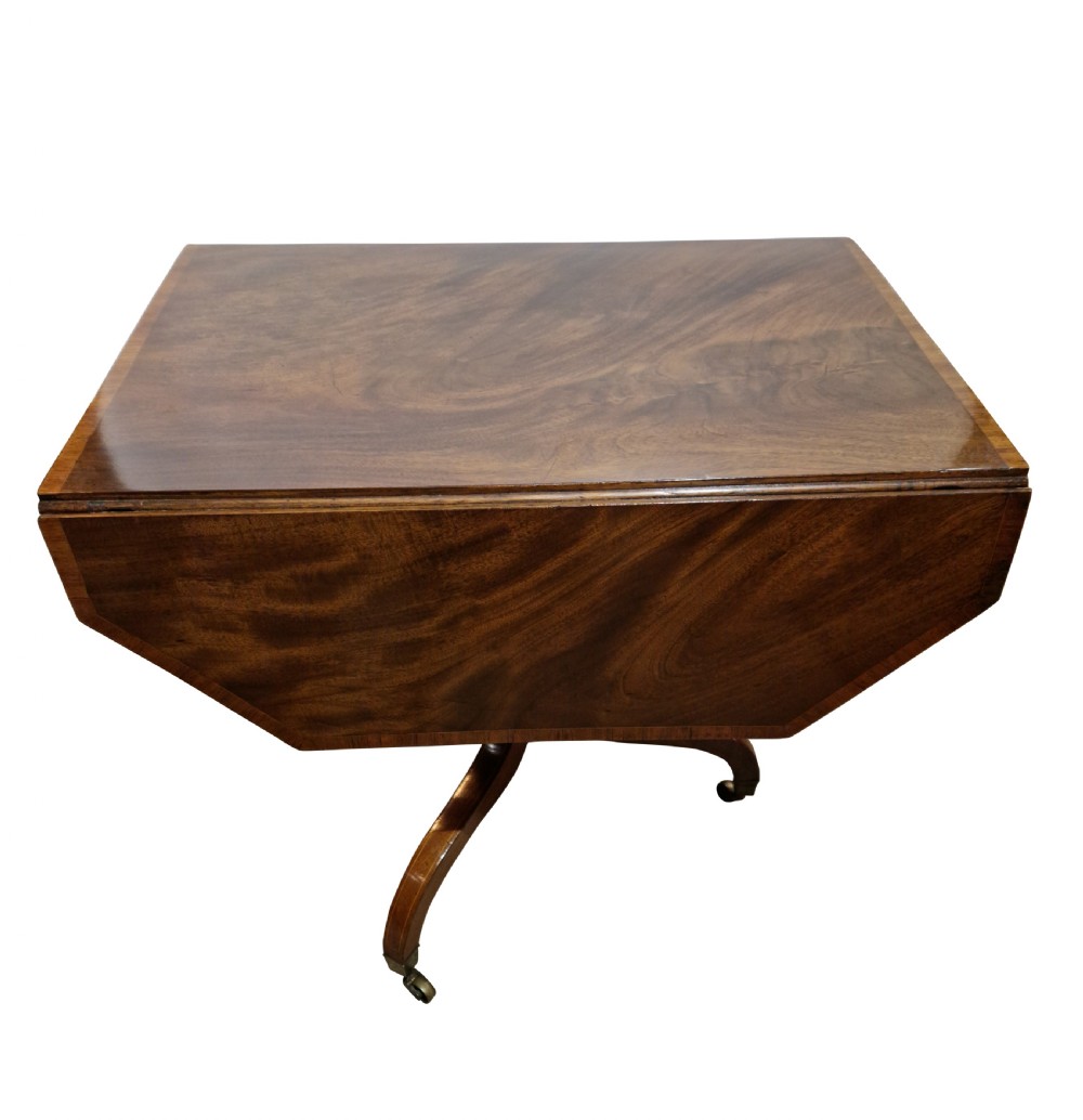 A Sheraton Mahogany Pembroke Table View V