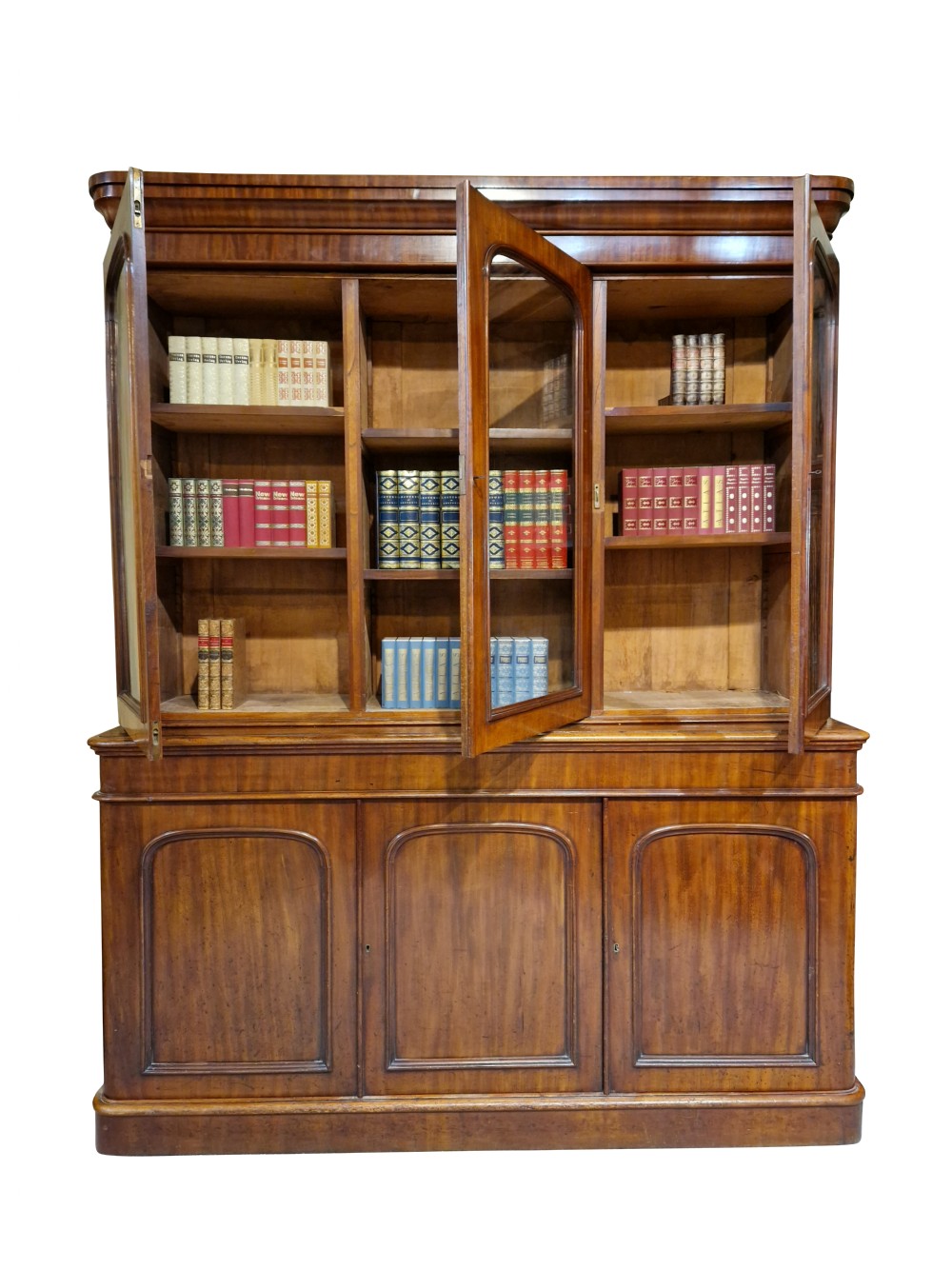Victorian Mahogany Bookcase View II