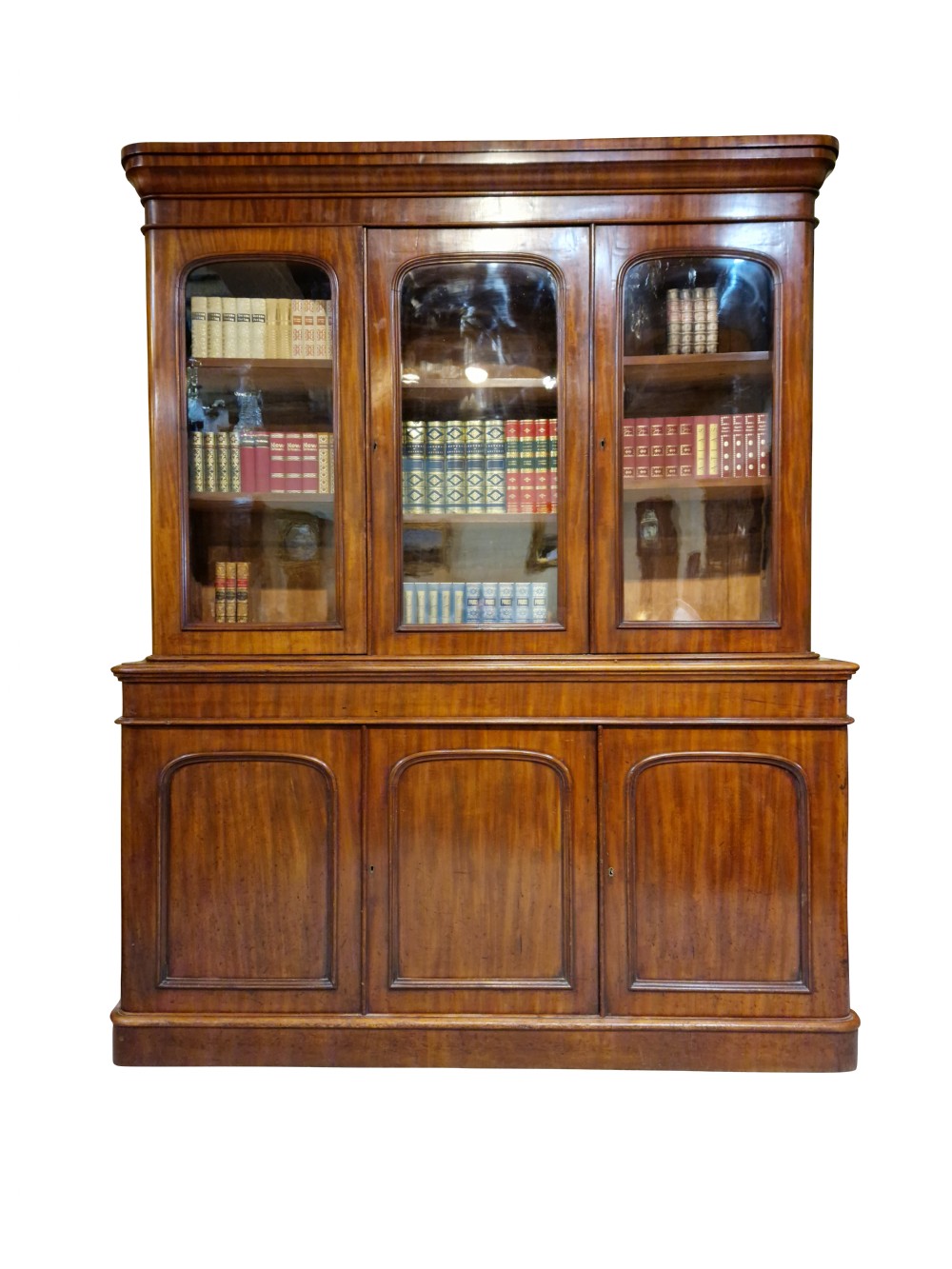 Victorian Mahogany Bookcase View III
