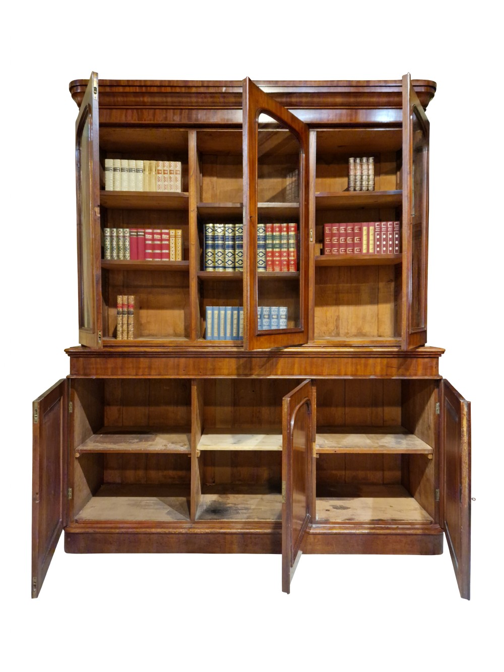 Victorian Mahogany Bookcase View IV