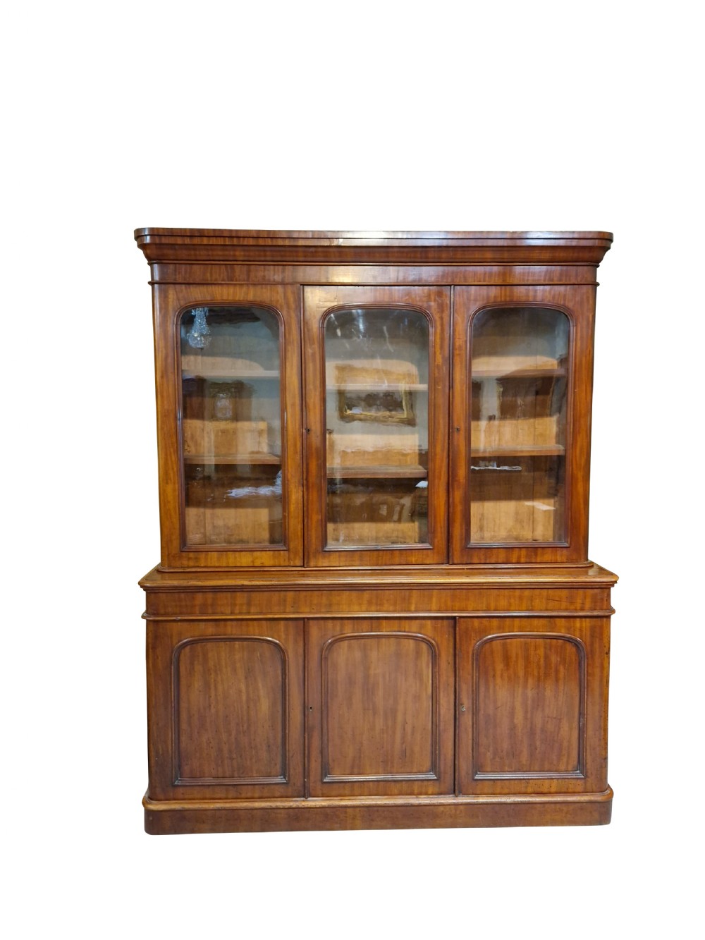 Victorian Mahogany Bookcase View VI