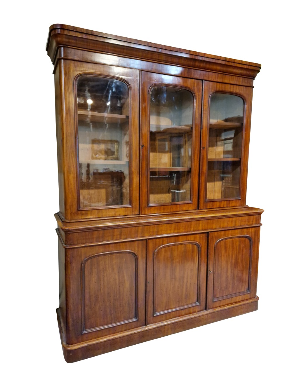 Victorian Mahogany Bookcase View VII