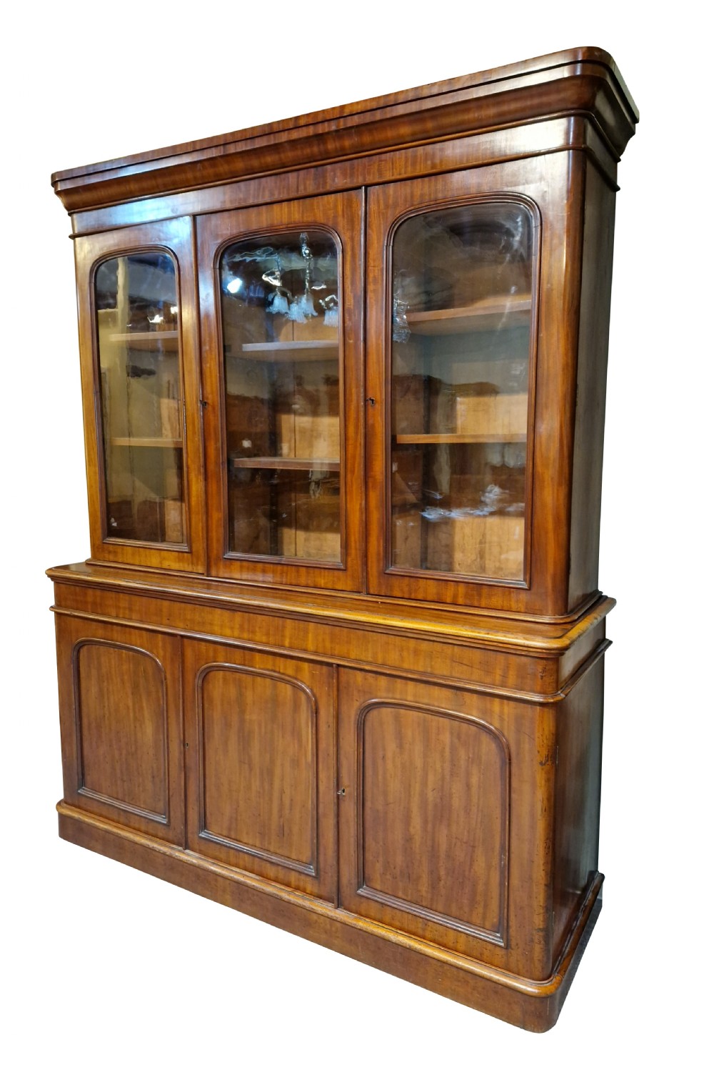 Victorian Mahogany Bookcase View VIII