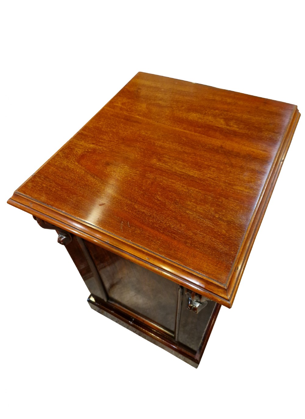 Pair of Victorian Mahogany Bedside Cupboards View V