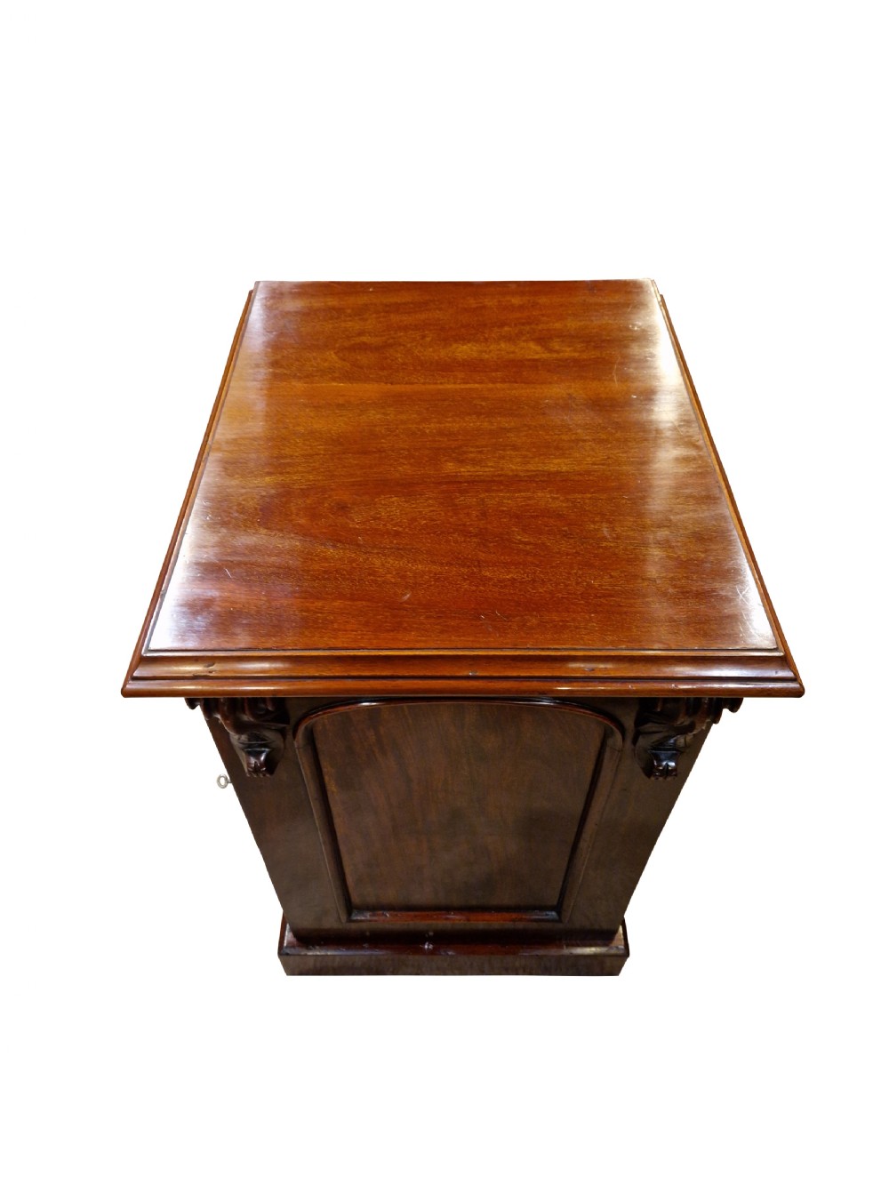 Pair of Victorian Mahogany Bedside Cupboards View VI