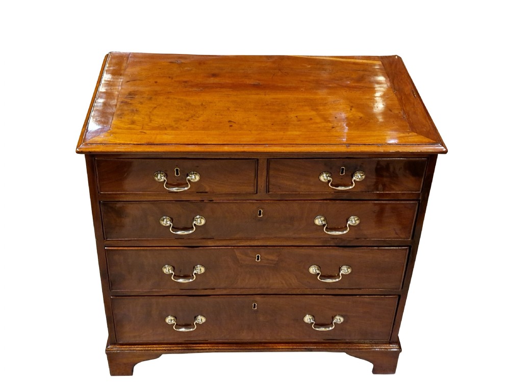 Small George III Mahogany Chest of Drawers View III