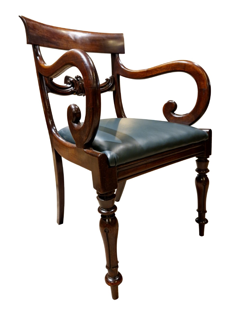 Victorian Mahogany Armchair