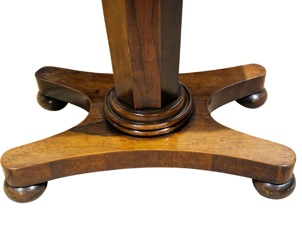 Early Victorian Rosewood Card Table View II