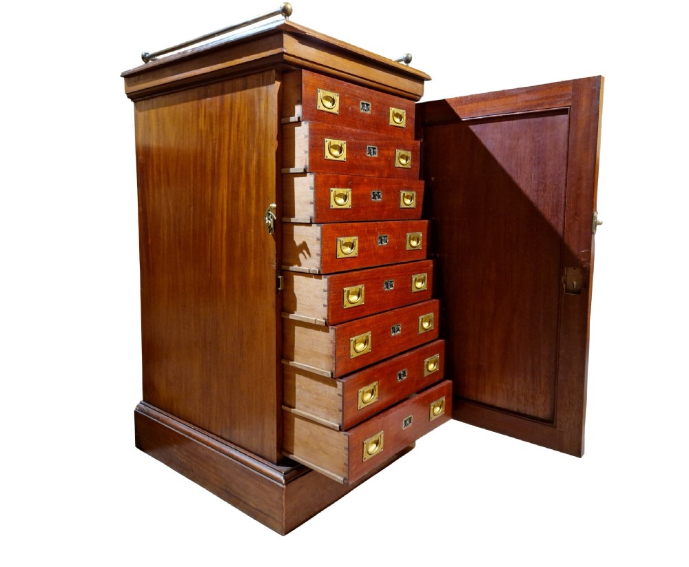 A Mahogany Specimen Chest View III