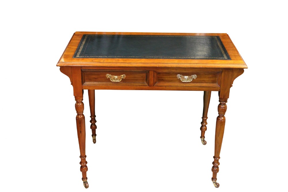 Fine Quality Small Walnut Ladies Writing Table View IV