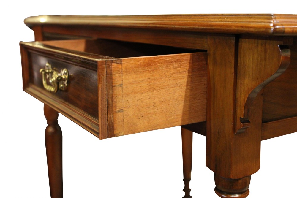 Fine Quality Small Walnut Ladies Writing Table View V