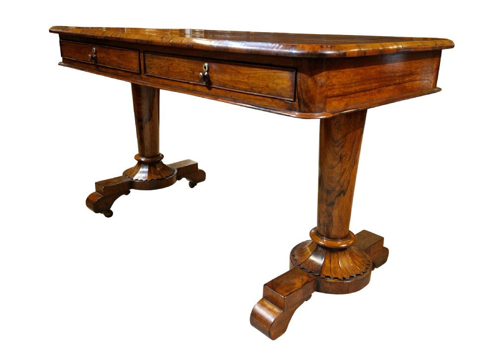 Regency Rio Rosewood Library Table View II