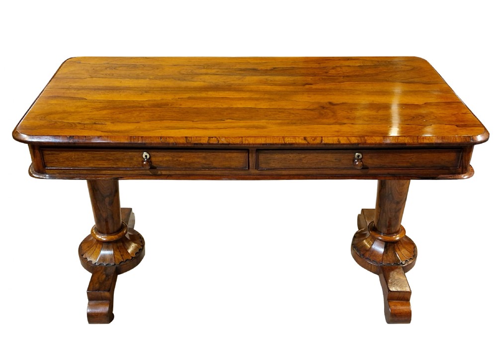 Regency Rio Rosewood Library Table View III