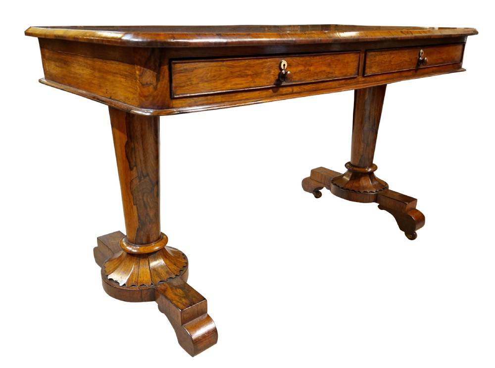 Regency Rio Rosewood Library Table View IV