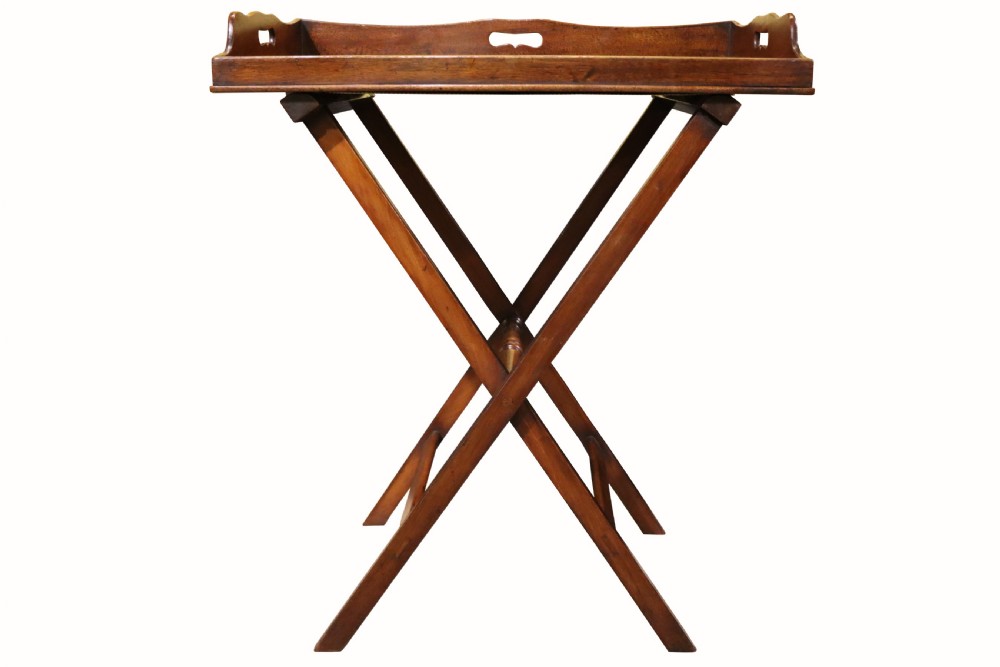 19thc Mahogany Butlers Tray