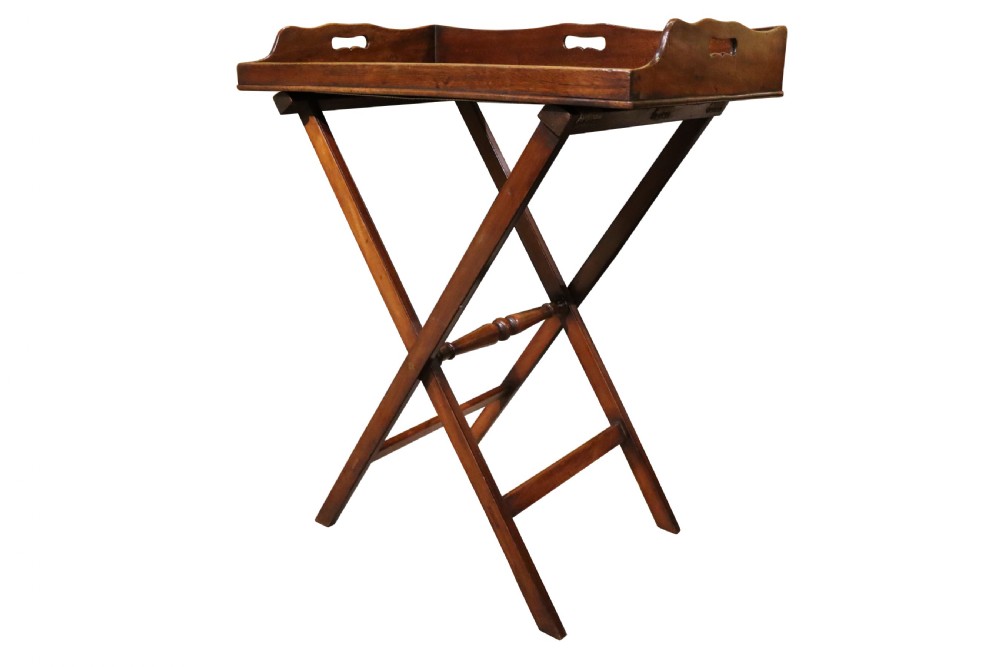 19thc Mahogany Butlers Tray View III