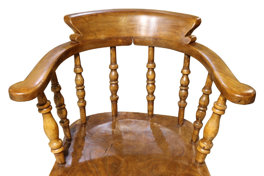 19thc Smokers Bow Arm Chair View IV