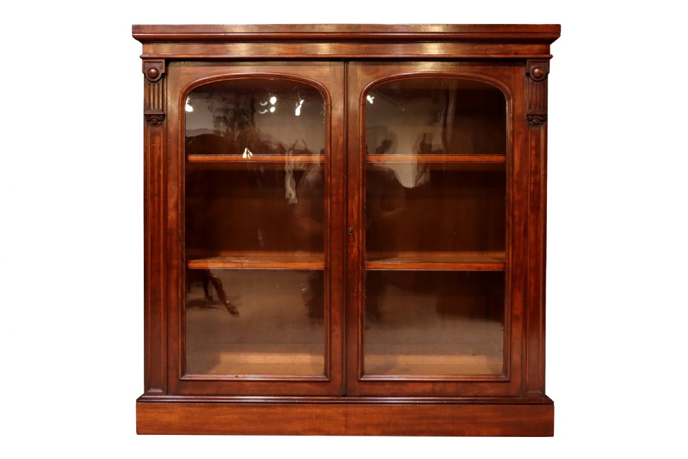 A Fine Regency Mahogany Glazed Bookcase, circa 1810 View V