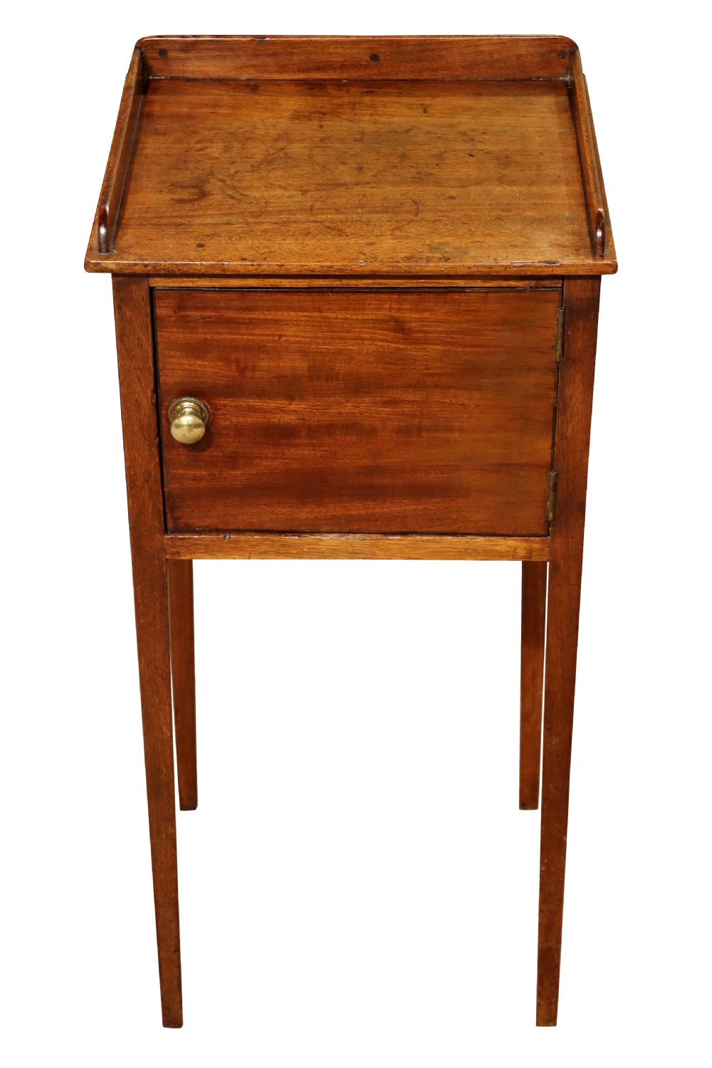 A Victorian Mahogany Bedside Cabinet, circa 1880 View III
