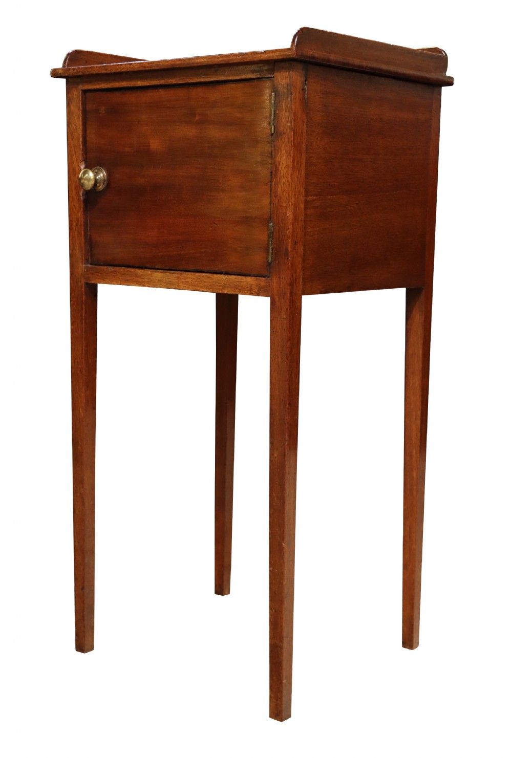 A Victorian Mahogany Bedside Cabinet, circa 1880 View IV