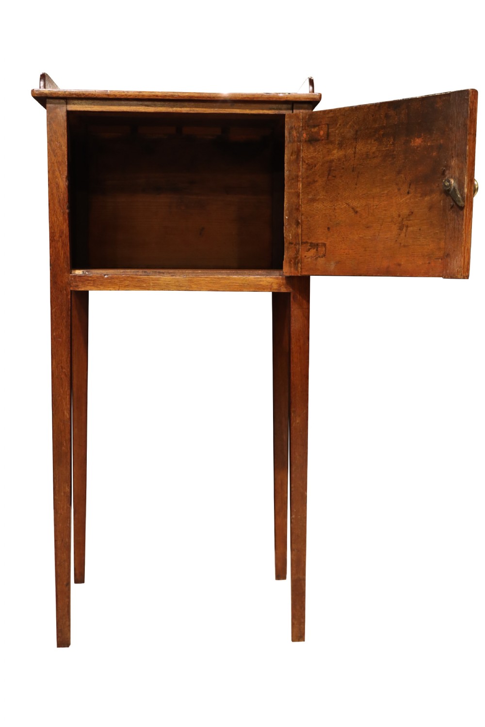 A Victorian Mahogany Bedside Cabinet, circa 1880 View V