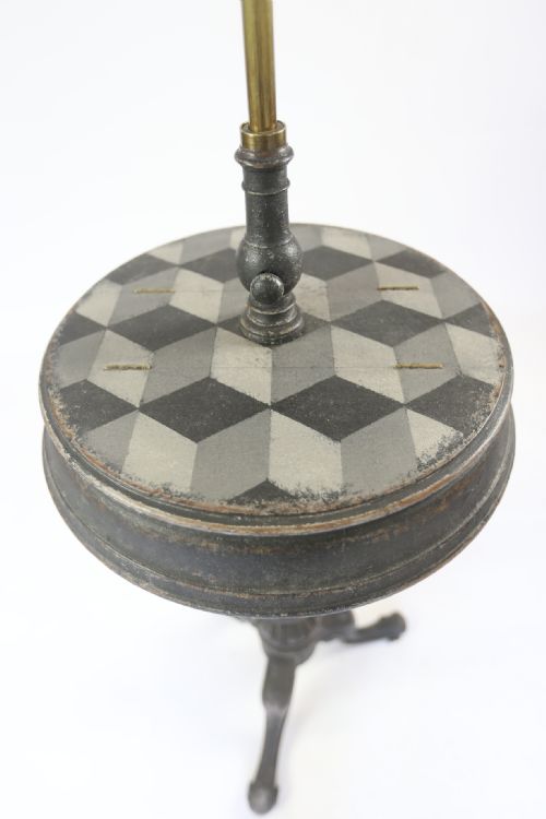VICTORIAN PAINTED TELESCOPIC DRESSING STAND - ADDITIONAL PHOTO 4