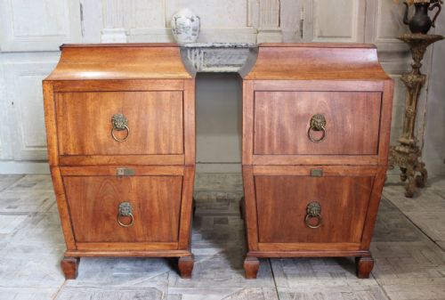 PAIR OF LARGE REGENCY DINING ROOM PEDESTALS - ADDITIONAL PHOTO 1