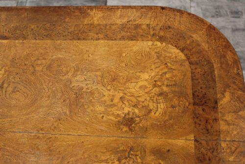 ENGLISH REGENCY OAK AND POLLARD OAK DRUMCENTRE TABLE - ADDITIONAL PHOTO 6