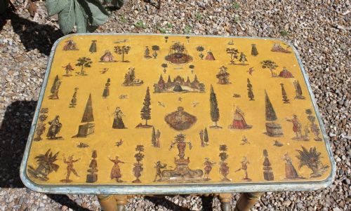 EARLY 18TH CENTURY LACCA POVERA TABLE - ADDITIONAL PHOTO 2