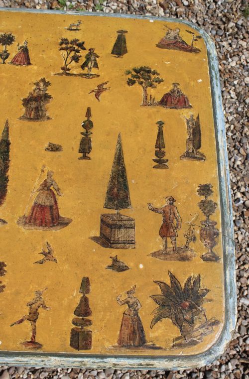 EARLY 18TH CENTURY LACCA POVERA TABLE - ADDITIONAL PHOTO 4