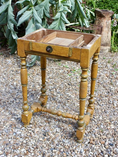 EARLY 18TH CENTURY LACCA POVERA TABLE - ADDITIONAL PHOTO 6