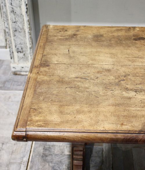 GOOD EARLY 19TH CENTURY FRUITWOOD TRESTLE TABLE - ADDITIONAL PHOTO 5