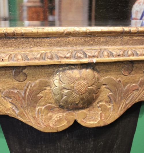 18TH CENTURY ENGLISH GILTWOOD MIRROR - ADDITIONAL PHOTO 3
