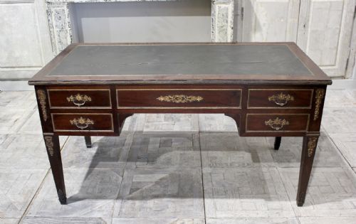EARLY 19TH CENTURY MAHOGANY BUREAU PLAT - ADDITIONAL PHOTO 1