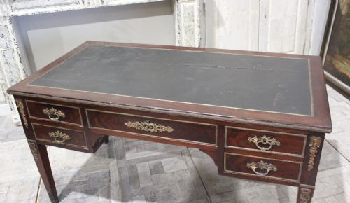 EARLY 19TH CENTURY MAHOGANY BUREAU PLAT - ADDITIONAL PHOTO 2