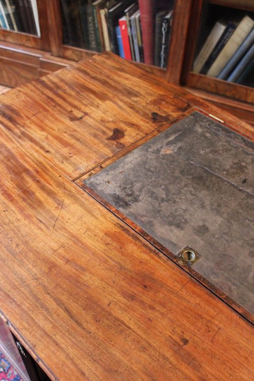 REGENCY MAHOGANY PARTNERS DESK - ADDITIONAL PHOTO 8