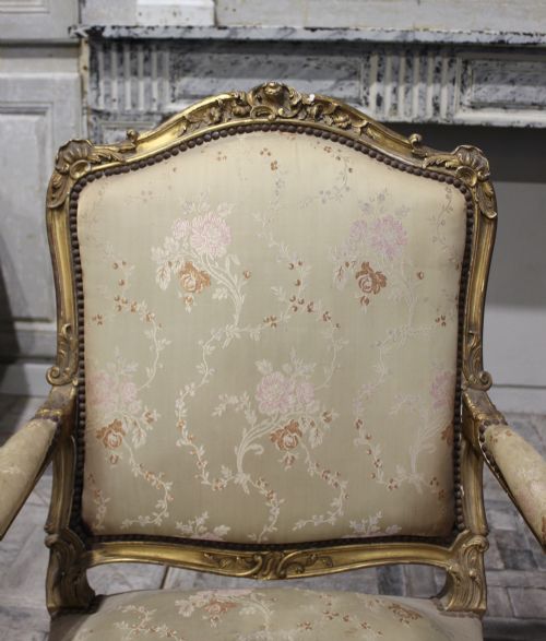 PAIR OF FRENCH ARMCHAIRS - ADDITIONAL PHOTO 5