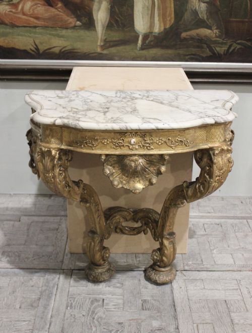 early 18th century console table - CATEGORY: ANTIQUE TABLES - DATED 18TH CENTURY
