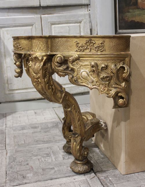 EARLY 18TH CENTURY CONSOLE TABLE - ADDITIONAL PHOTO 5