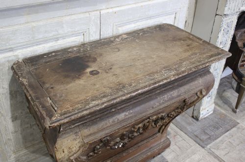 EARLY 18TH CENTURY BAROQUE CONSOLE TABLE - ADDITIONAL PHOTO 5