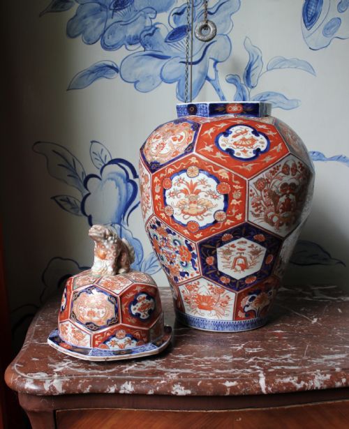 LARGE 19TH CENTURY IMARI VASE - ADDITIONAL PHOTO 4